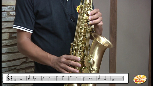 Curso De Saxofone Vol 1 Em Dvd -original-edon