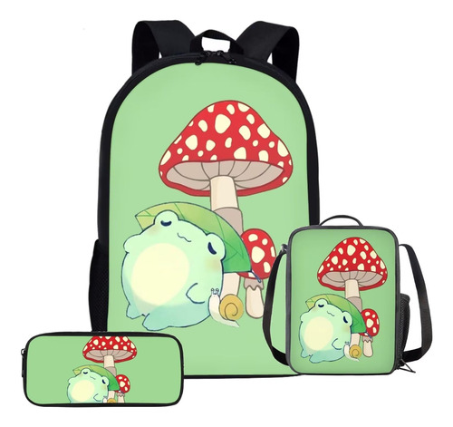 Huiacong Mochila, Bolsa De Almuerzo+estuche Para Lapices Ade