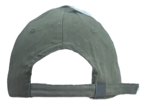 Imagen 4 de 4 de Gorra Combinada Visera Piel Durazno Unisex Hebilla Regulable