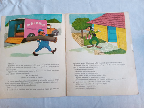 Cuento Antiguo * Dippy * Walt Disney Colec Mariposa Atlantid (Usado)