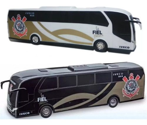 Novo Corinthians Kit 02 Onibus Iveco 45cm Marcopolo Paradiso