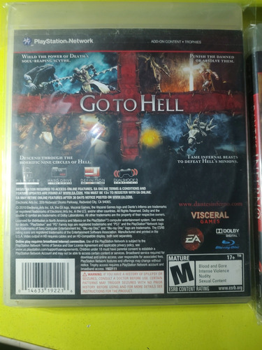 Dante Inferno Juego Físico Original Ps3 (Usado)