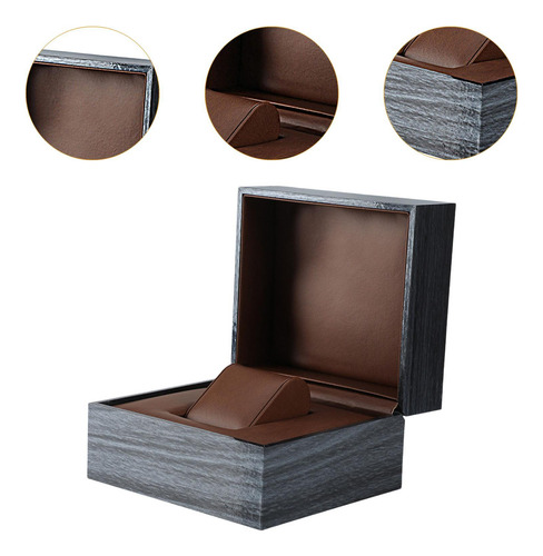 Caja De Almacenamiento Para Un Solo Reloj, Organizador De