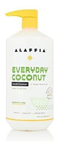 Alaffia Everyday Coconut Conditioner, Purely Coconut. Ultra.