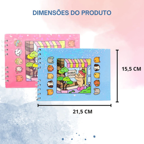 Cx Libro For Colorear De Tapa Dura De Lujo Bobbie Goods, 50