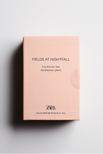 Perfume Zara Fields And Nigthfall 100ml