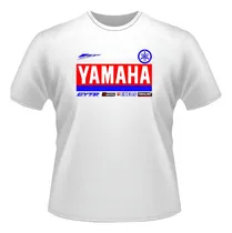 Comprar Remeras Moto Yamaha Ybr Xtz Fz Tenere X 3 Blanco\u002Fgris\u002Fnegro
