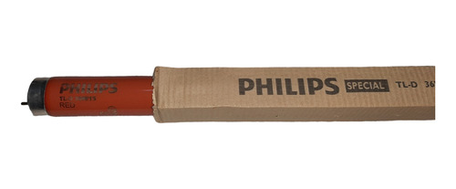 Tubo Fluor 36w Philips T8  El Fino #  Rojo (pack De 2)