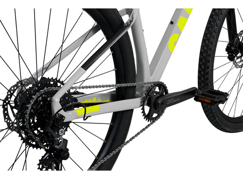 Bicicleta Caloi Explorer Expert Sl Shimano Cues 20v Aro 29 Cor Cinza-claro Tamanho Do Quadro 19 (g)