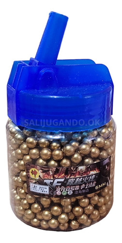 Balines X1000 Unidades Para Arma Revolver Pistola Juguete 