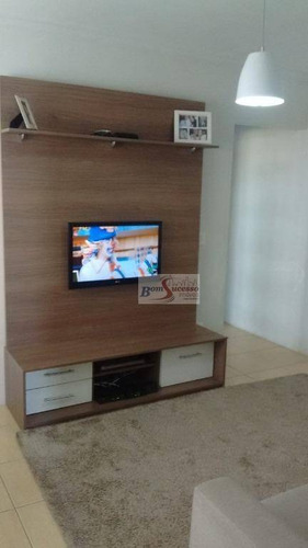 Imagem 3 de 12 de Apartamento Com 3 Dormitórios À Venda, 80 M² Por R$ 420.000,00 - Jardim Flor Da Montanha - Guarulhos/sp - Ap1555