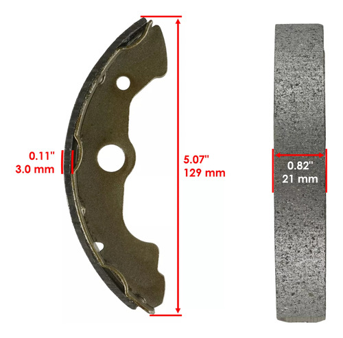 Balata Frontal Trx650fa Fourtrax 650 Rincon 2003 2004 2005