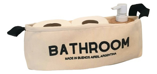 Contenedor Organizador Crudo Lavadero O Baño Con Manijas