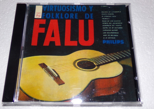 Eduardo Falu Virtuosismo Y Folklore Cd De Bajado Lp Kktus 