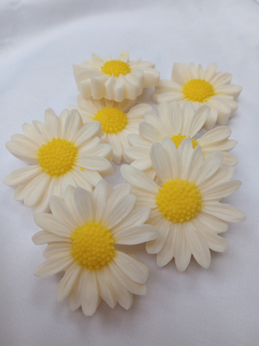 Jabones De Margaritas Blancas X 10 Para Souvenir