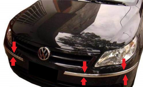 Vw Voyage Protectores De Paragolpes Cromados 30 Mm Walrod306