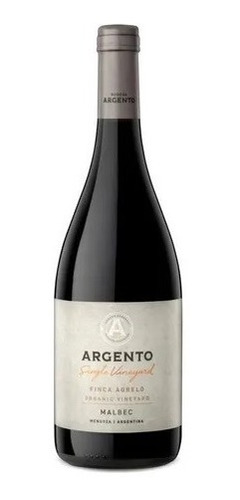 Imagen 1 de 1 de Argento Single Vineyard Finca Agrelo Organic Malbec 750ml