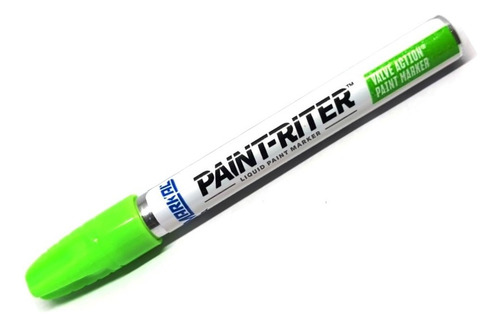 Marcador Fluor Pintura Fibron Markal Valve Action Verde