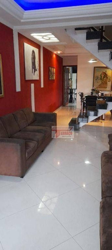 Imagem 1 de 28 de Sobrado Com 4 Dormitórios À Venda, 199 M² Por R$ 695.000,00 - Vila Junqueira - Santo André/sp - So1143