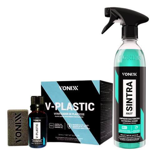 V-plastic Vonixx Vitrificador De Plástico 20ml + Sintra Fast