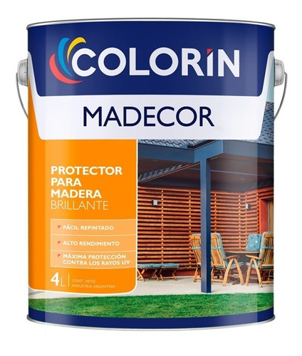 Madecor Brillante Protector/antihongos X 4 L- Color Natural