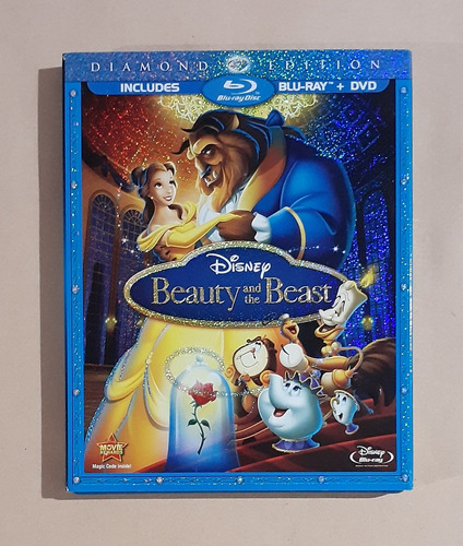 La Bella Y La Bestia -3 Disc Import- Blu-ray + Dvd Original