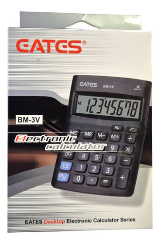 Calculadora De Escritorio Eates 8 Digitos