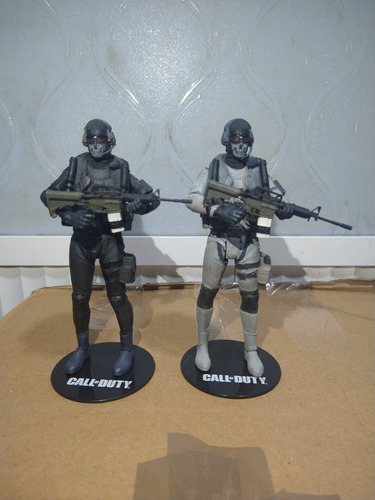 Figuras Call Of Duty Mcfarlane Ghost Y Ghost Variante 