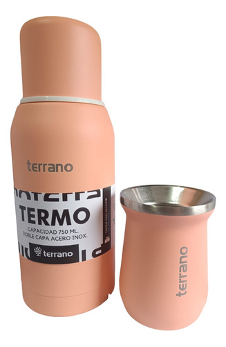 Kit Terrano Termo 750 + Mate Camionero Tradicional