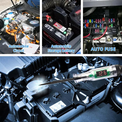 Probador De Circuito Eléctrico Automotriz 6-12-24v