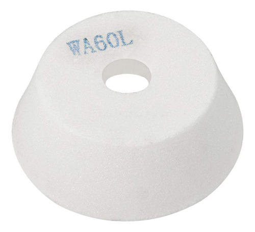 Uxcell Muela Abrasiva 4  60 Grano Oxido Aluminio Blanco