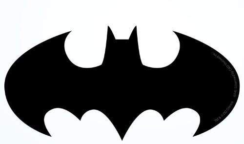 Licenses Products Dc Comics Batman Logo Sticker