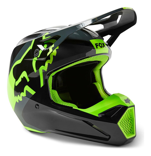 Casco Para Moto Fox Racing Youth V1 Xp Talla L Color Negro