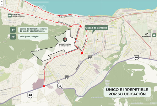 Terreno En Venta - Cerro Lindo, En El Centro De Bariloche.