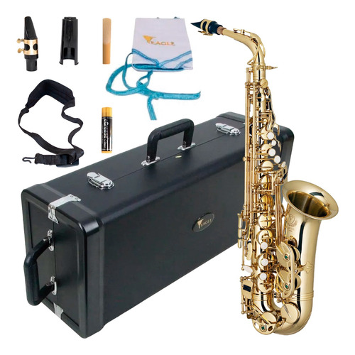 Saxofone Eagle Alto Em Mib Sa501 Oferta! Promoção!