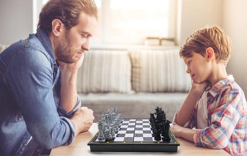 Juego Tablero Harry Potter Ajedrez Magnético Navidad
