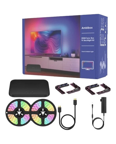 Inmersión Tv Retroiluminación Tv Box Hdmi Wifi Smart Led