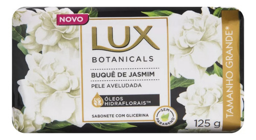 Kit 06un. Sabonete Lux Buquê De Jasmim Botanicals De 125g