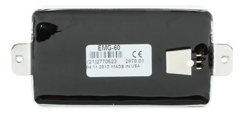 Micrófono Activo Emg 60 Chrome Humbucker Para Guitarra