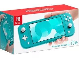 Consola Nintendo Switch Lite 32gb Coral Turquesa Original