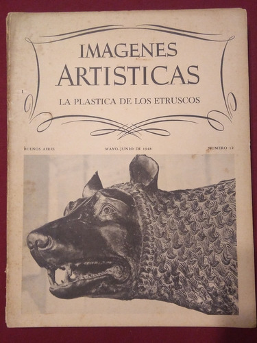 Revista Imágenes Artísticas La Plástica De Los Etruscos N 12