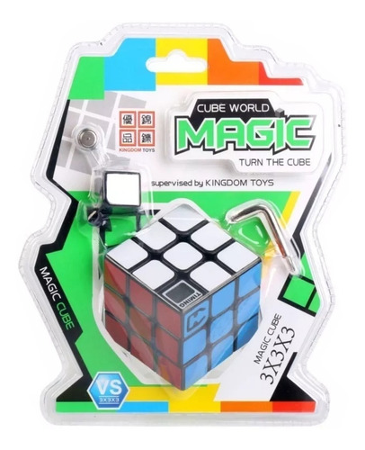 Cubo Magico Cube Magic 3x3 Tipo Rubik Contador Tiempo Edu