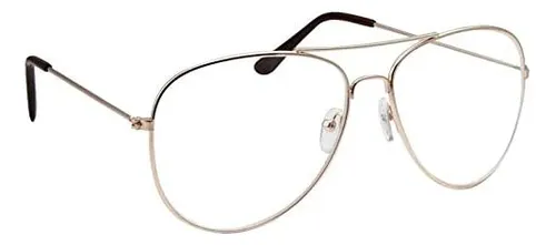 Gafas tipo online aviador transparentes