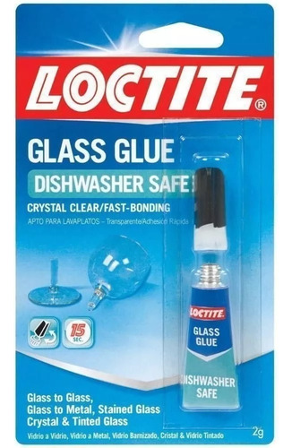 Loctite Pegamento Para Vidrio Glass Glue Color liquido