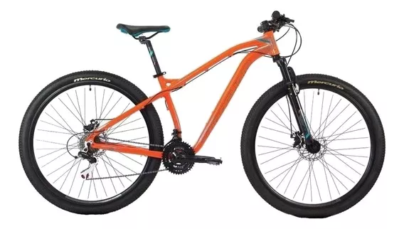 Mountain Bike Mercurio Mtb Recreación Ranger Pro 2020 R29 Color Naranja/Negro brillante