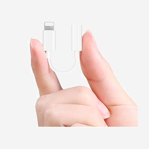 Adaptador De Audio De Iluminación A 3,5mm Jack Aux Para Ipho