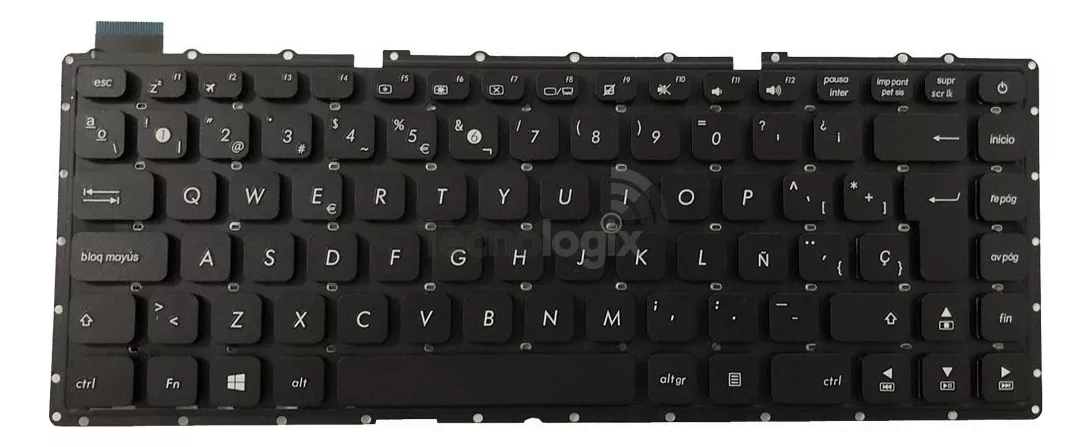 Segunda imagen para búsqueda de teclado asus s510u