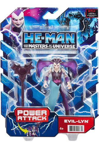 Figura He-man Masters Of The Universe Eve-lyn Power Attack