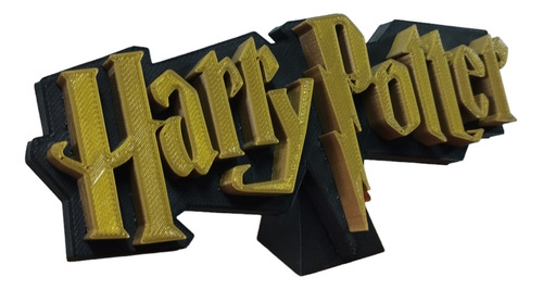 Cartel, Placa, Harry Potter Impreso En 3d Excelente Calidad 