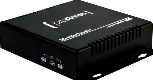 Encoder Prostream Go-live H-264 Com Saída De Streaming